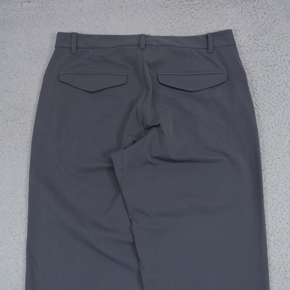 REI Co-op Mens 32x32 Slim Charcoal Grey Commuter Travel Flex Chino Pants UPF - Picture 3 of 15